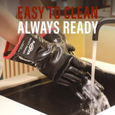 Ultimate BBQ Grill Gloves - 932°F Heat Resistant Neoprene, Extra Large 14" for Maximum Protection