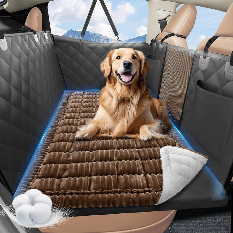 Canine Cruiser Comfort Zone: The No-Slip Snooze Spot for Your Furry Co-Pilot!