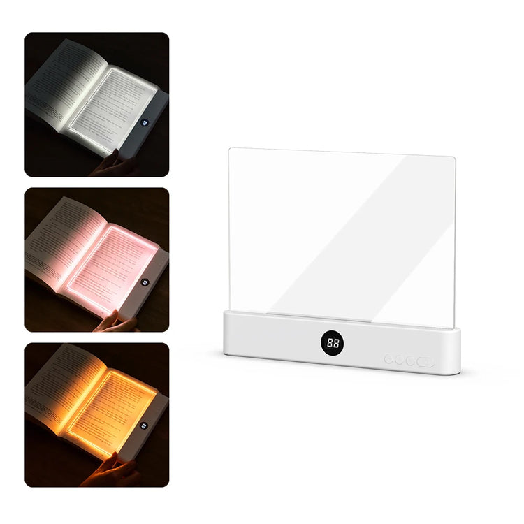 Portable LED Reading Light - Perfect Bookmark Lamp for Bed, Car, and Travel
