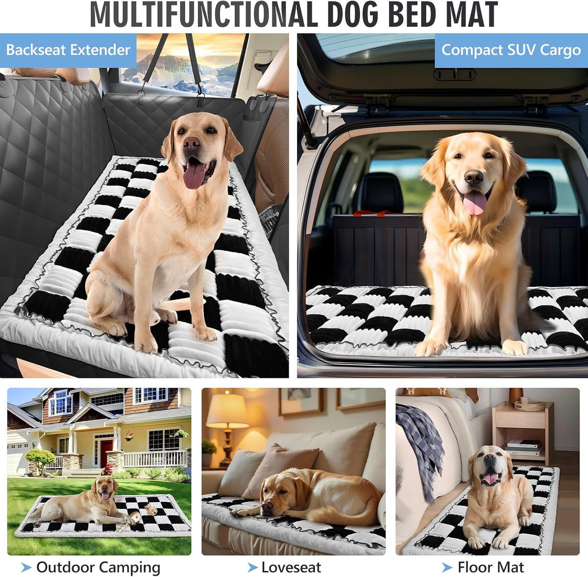 Canine Cruiser Comfort Zone: The No-Slip Snooze Spot for Your Furry Co-Pilot!