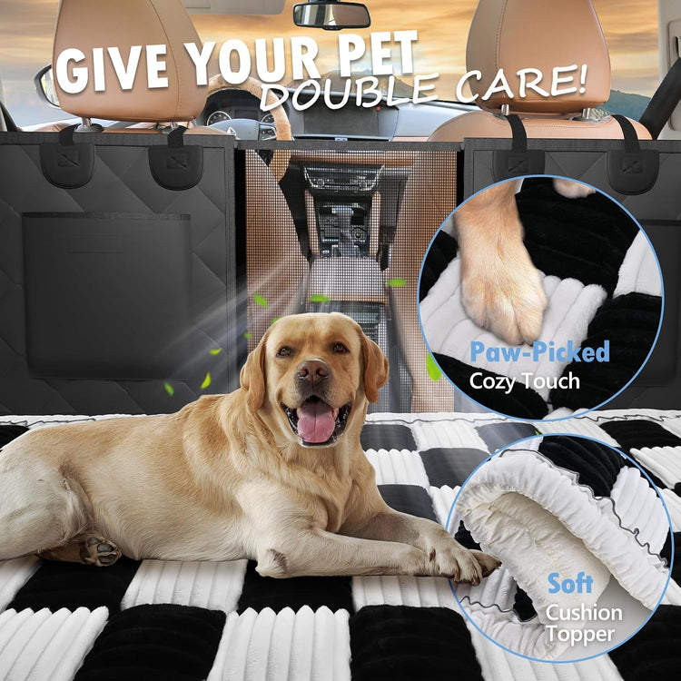 Canine Cruiser Comfort Zone: The No-Slip Snooze Spot for Your Furry Co-Pilot!